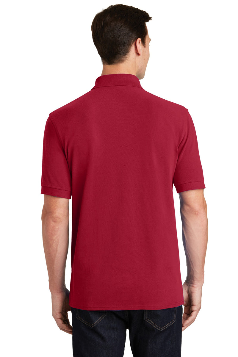 Load image into Gallery viewer, Port &amp; Co Combed Ring Spun Pique Polo. KP1500
