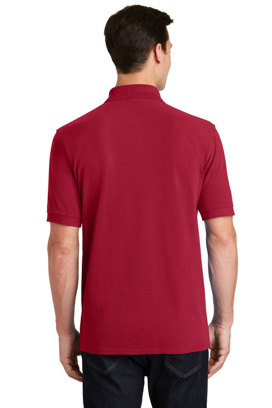 Port & Co Combed Ring Spun Pique Polo. KP1500