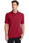 Port & Co Combed Ring Spun Pique Polo. KP1500