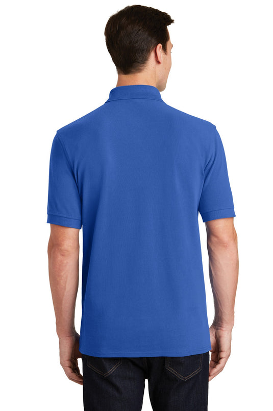 Port & Co Combed Ring Spun Pique Polo. KP1500