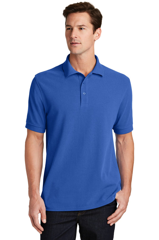 Port & Co Combed Ring Spun Pique Polo. KP1500