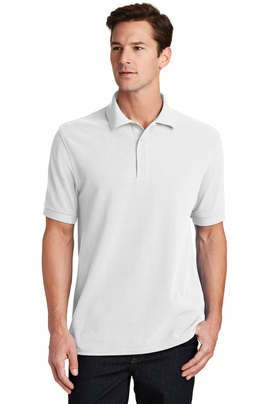 Port & Co Combed Ring Spun Pique Polo. KP1500