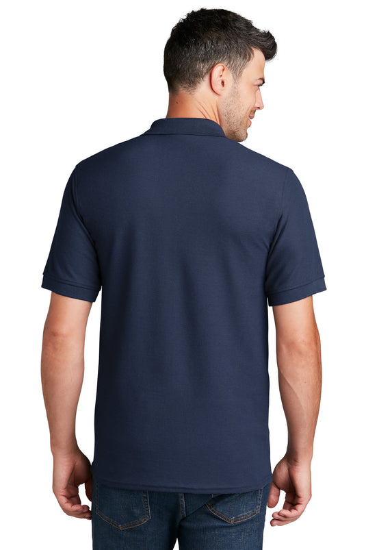 Port & Co Core Blend Pique Polo. KP155