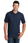 Port & Co Core Blend Pique Polo. KP155
