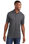 Port & Co Core Blend Jersey Knit Pocket Polo. KP55P