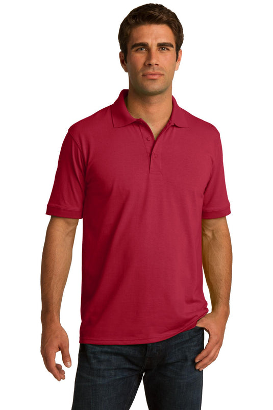 Port & Co Tall Core Blend Jersey Knit Polo. KP55T