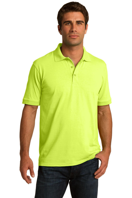 Port & Co Tall Core Blend Jersey Knit Polo. KP55T