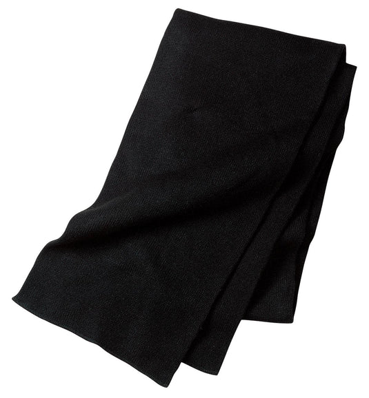Port & Co Knitted Scarf.  KS01