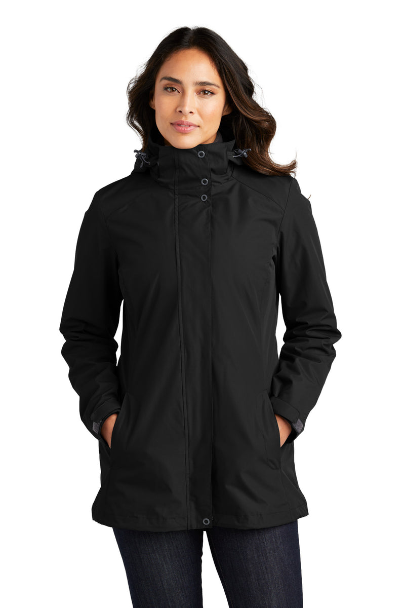 Load image into Gallery viewer, Port Authority Women&#39;s All-Weather 3-in-1 Jacket L123
