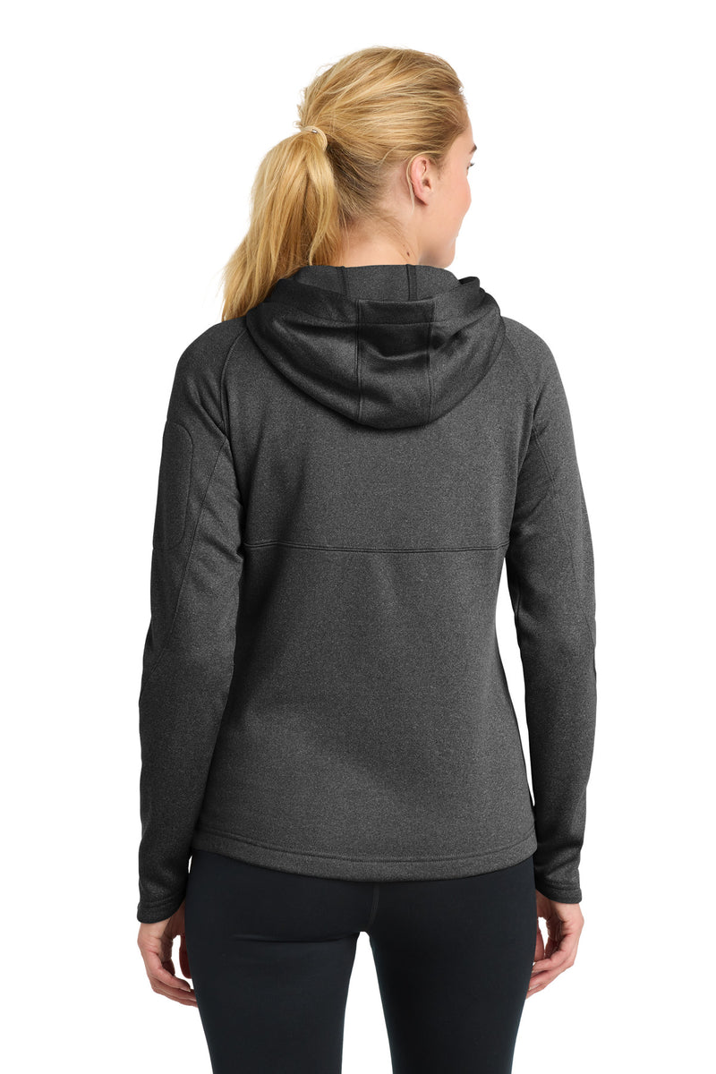 Load image into Gallery viewer, Sport-Tek Women&#39;s Tech Fleece Full-Zip Hooded Jacket. L248
