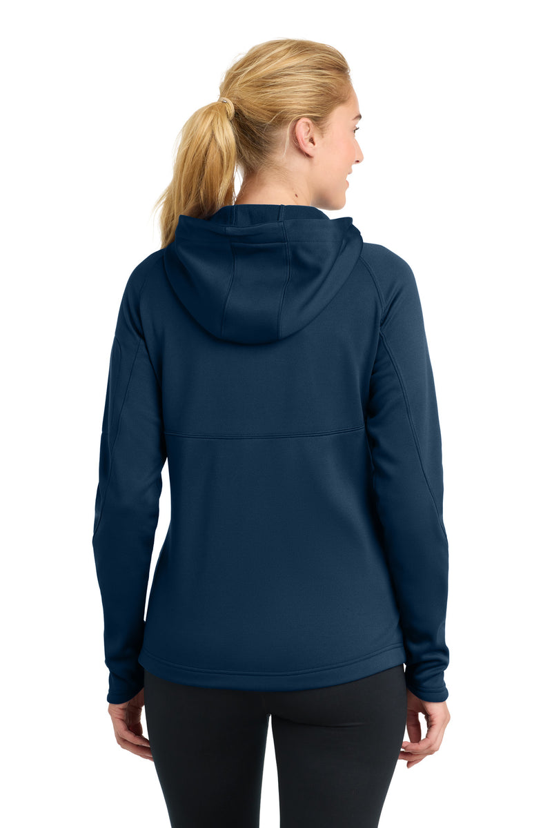 Load image into Gallery viewer, Sport-Tek Women&#39;s Tech Fleece Full-Zip Hooded Jacket. L248

