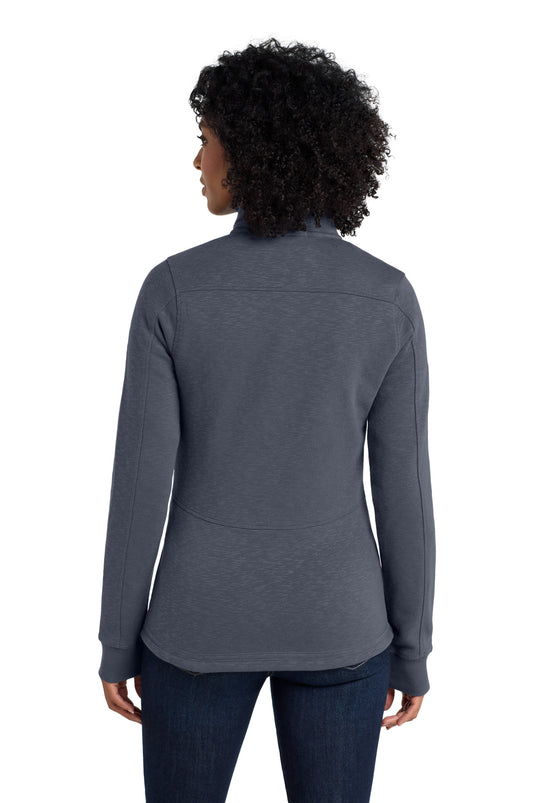 Port Authority Women's Slub Fleece Full-Zip Jacket. L293