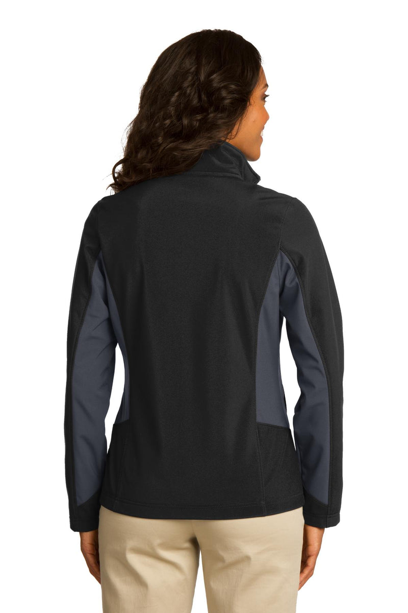 Load image into Gallery viewer, Port Authority Women&#39;s Core Colorblock Soft Shell Jacket. L318
