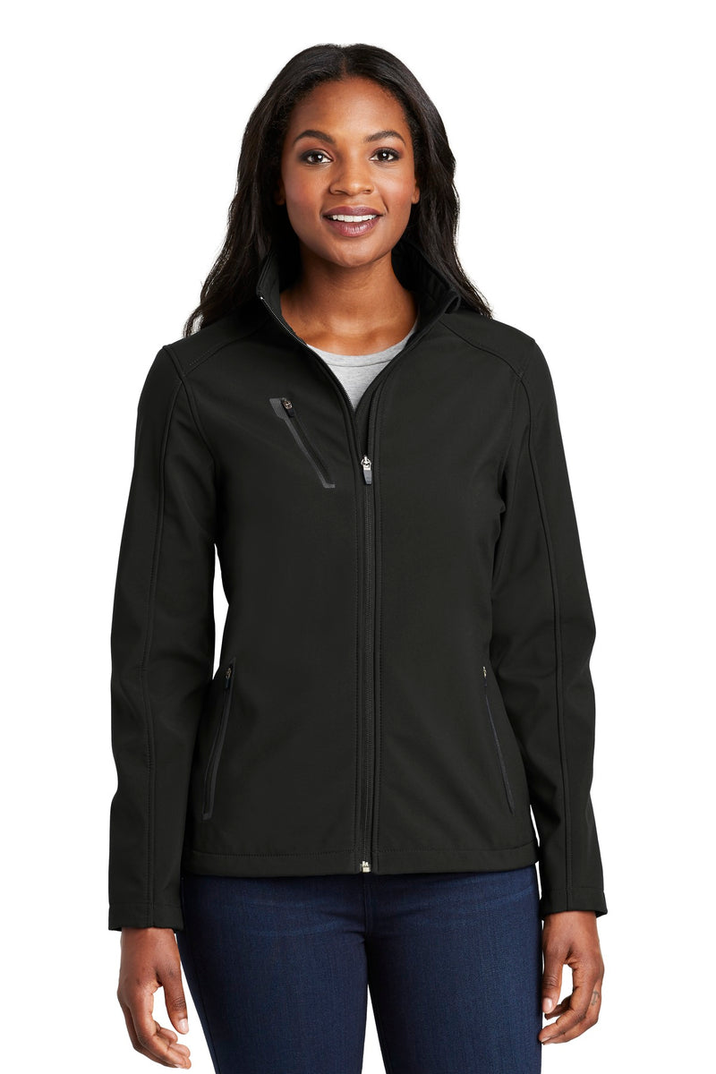 Load image into Gallery viewer, Port Authority Women&#39;s Welded Soft Shell Jacket. L324
