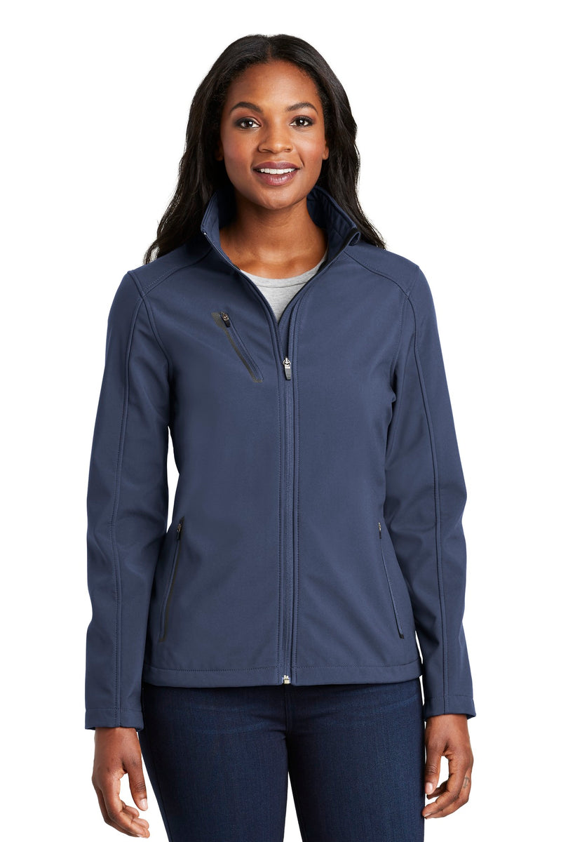 Load image into Gallery viewer, Port Authority Women&#39;s Welded Soft Shell Jacket. L324
