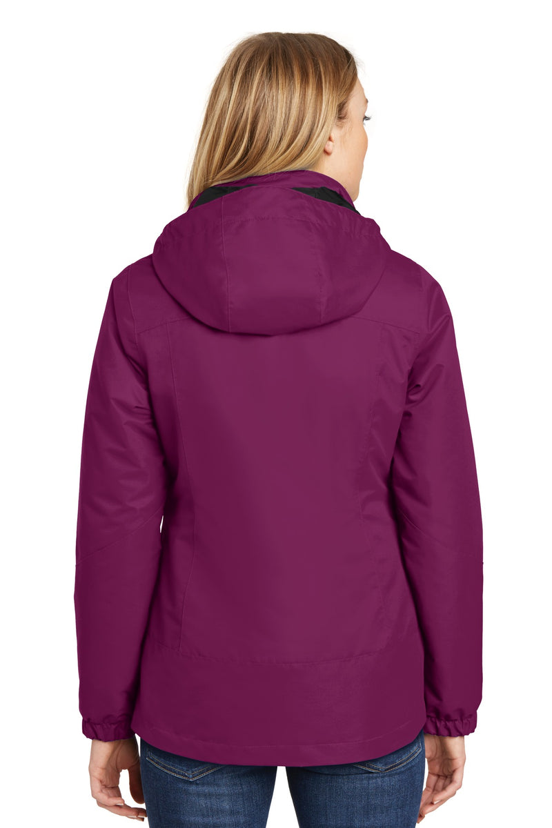 Load image into Gallery viewer, Port Authority Women&#39;s Vortex Waterproof 3-in-1 Jacket. L332
