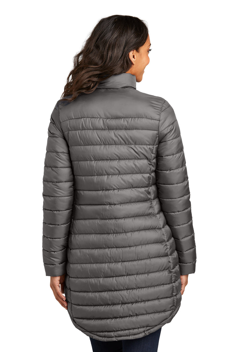 Load image into Gallery viewer, Port Authority Women&#39;s Horizon Puffy Long Jacket L365
