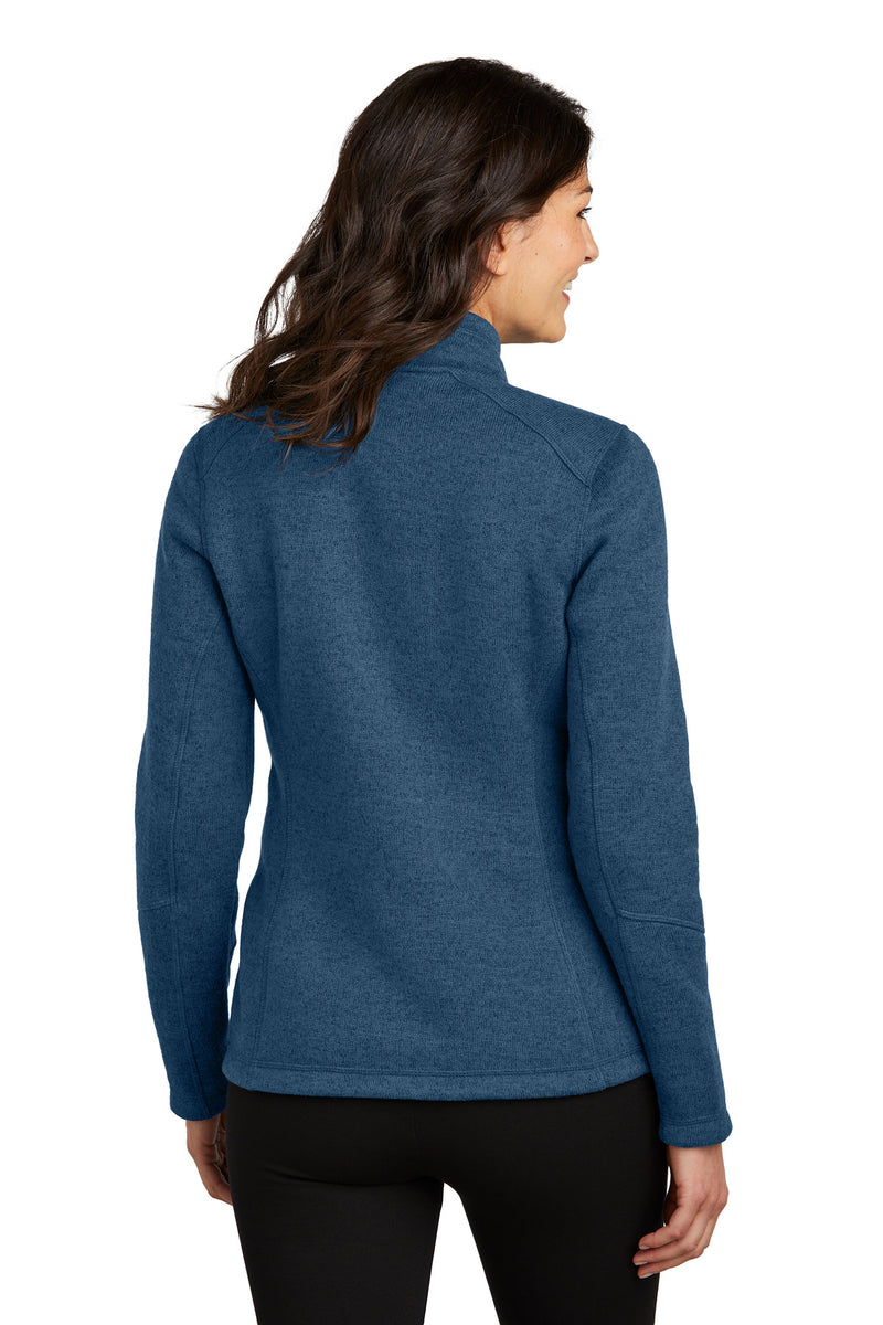 Load image into Gallery viewer, Port Authority Women&#39;s Arc Sweater Fleece Jacket L428
