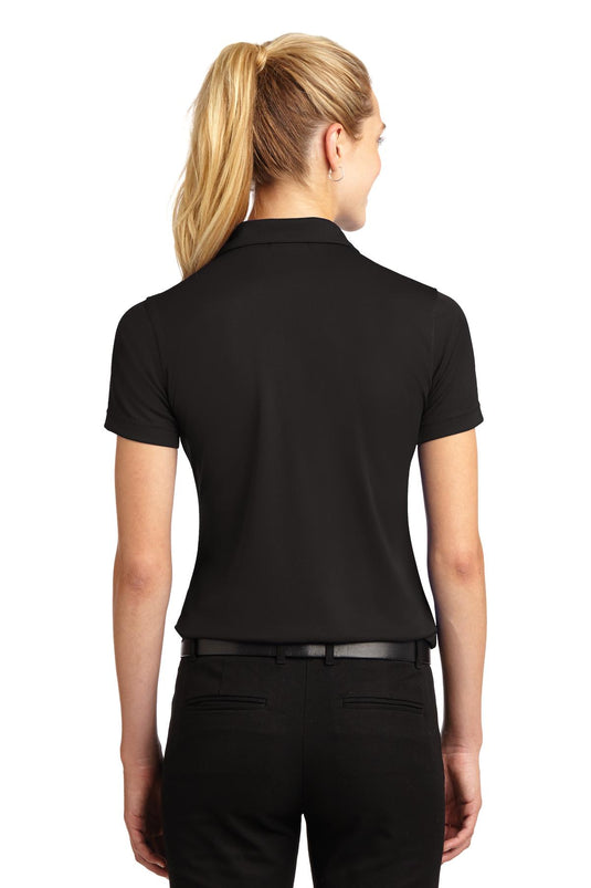 Sport-Tek Women's Dri-Mesh V-Neck Polo.  L469