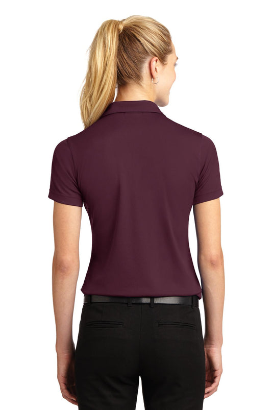 Sport-Tek Women's Dri-Mesh V-Neck Polo.  L469