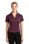 Sport-Tek Women's Dri-Mesh V-Neck Polo.  L469