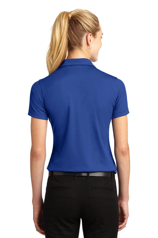 Sport-Tek Women's Dri-Mesh V-Neck Polo.  L469