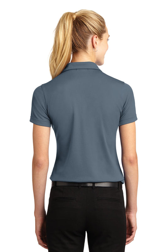 Sport-Tek Women's Dri-Mesh V-Neck Polo.  L469