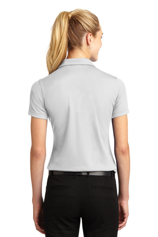 Sport-Tek Women's Dri-Mesh V-Neck Polo.  L469