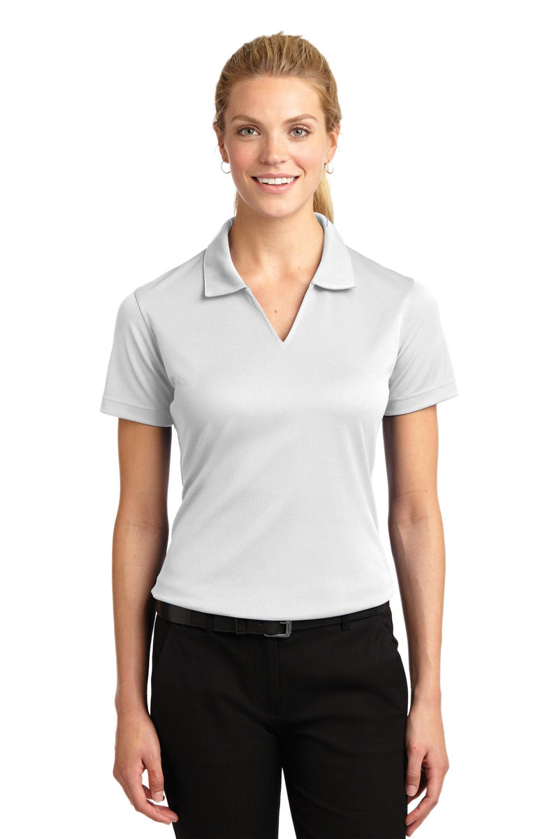 Load image into Gallery viewer, Sport-Tek Women&#39;s Dri-Mesh V-Neck Polo.  L469
