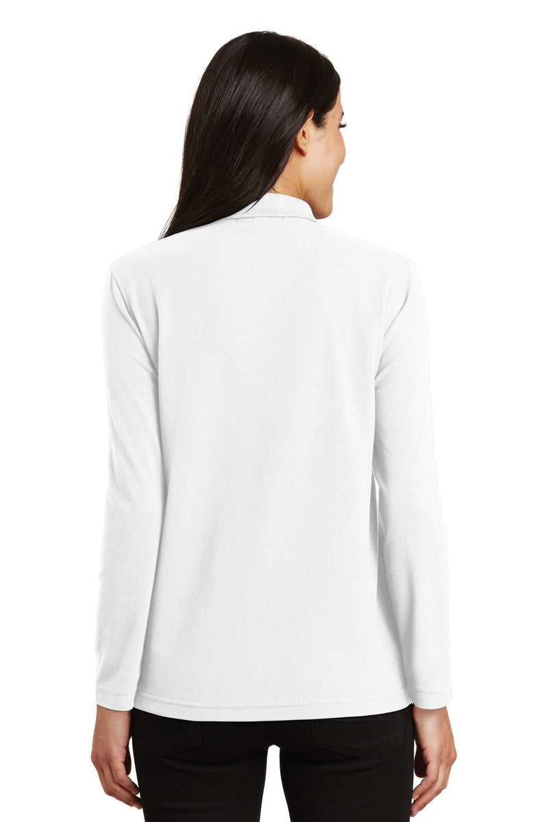 Load image into Gallery viewer, Port Authority Women&#39;s Silk Touch Long Sleeve Polo.  L500LS

