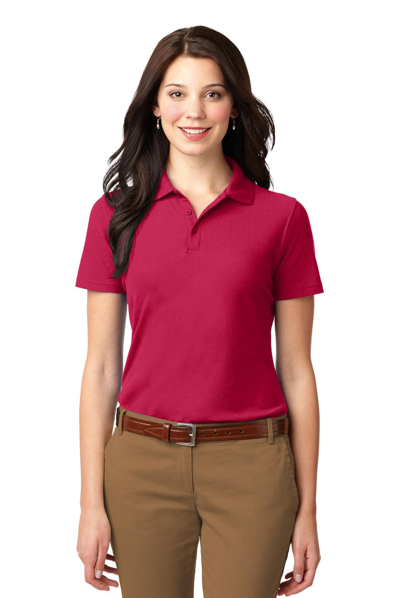 Load image into Gallery viewer, Port Authority Women&#39;s Stain-Resistant Polo. L510
