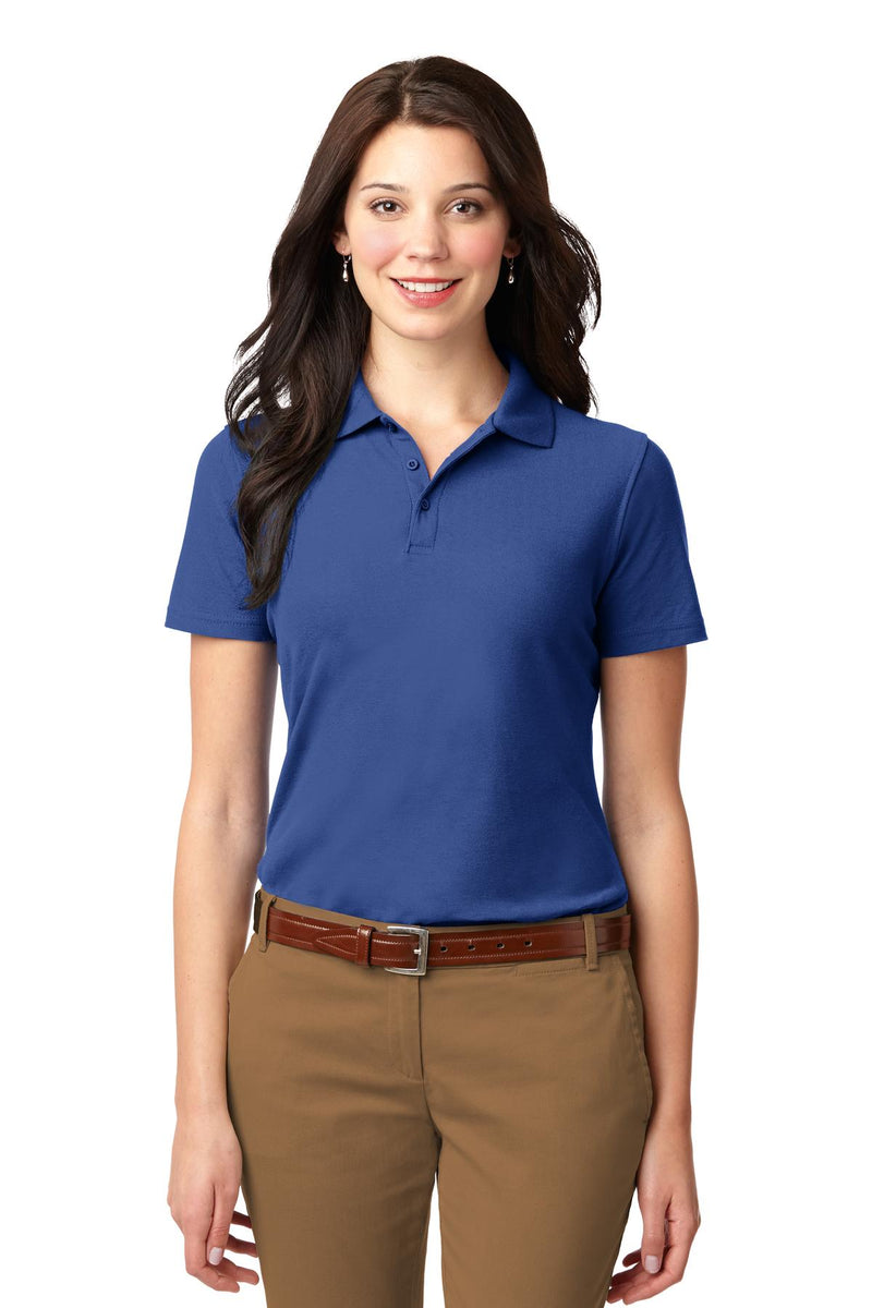 Load image into Gallery viewer, Port Authority Women&#39;s Stain-Resistant Polo. L510
