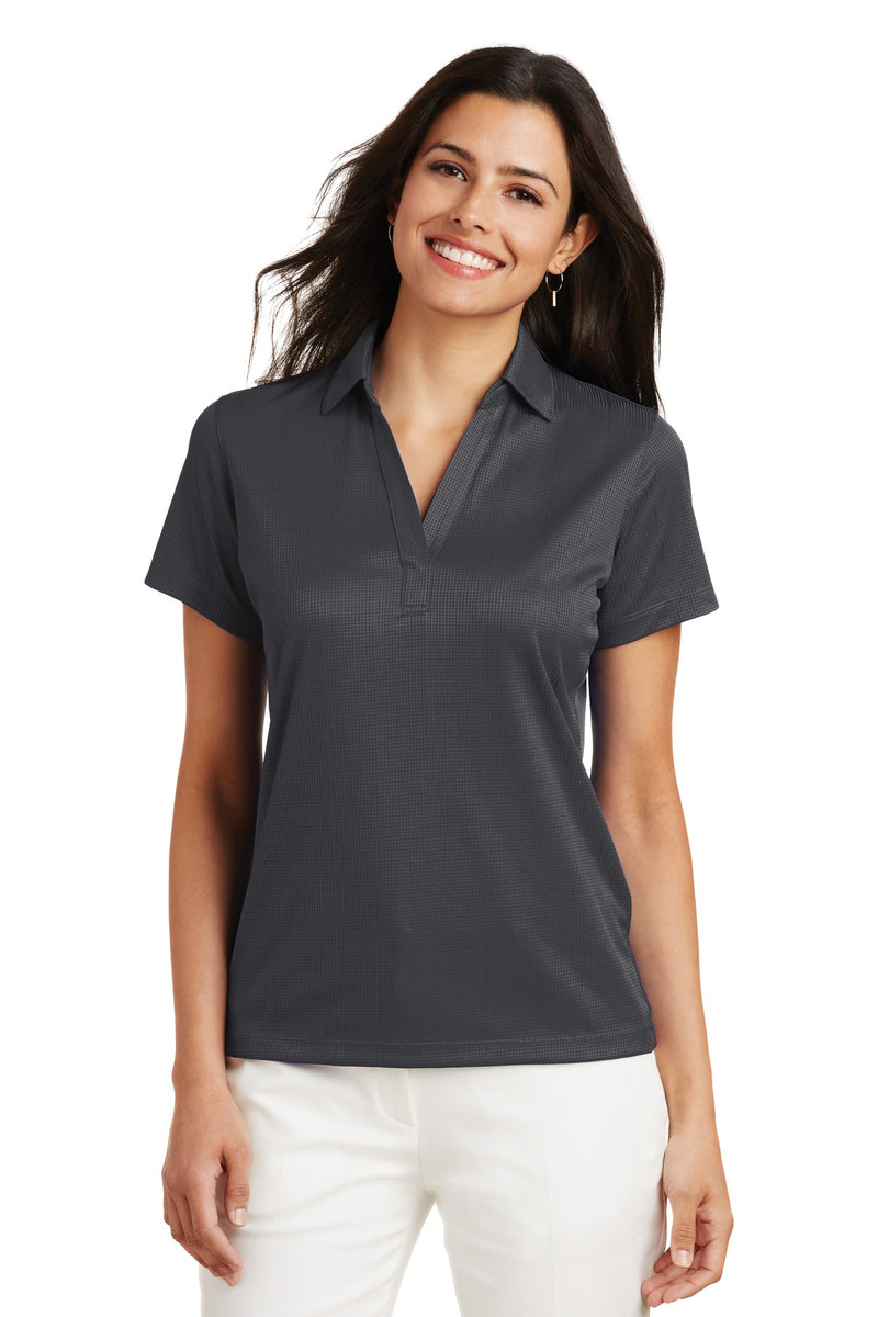 Load image into Gallery viewer, Port Authority Women&#39;s Performance Fine Jacquard Polo. L528
