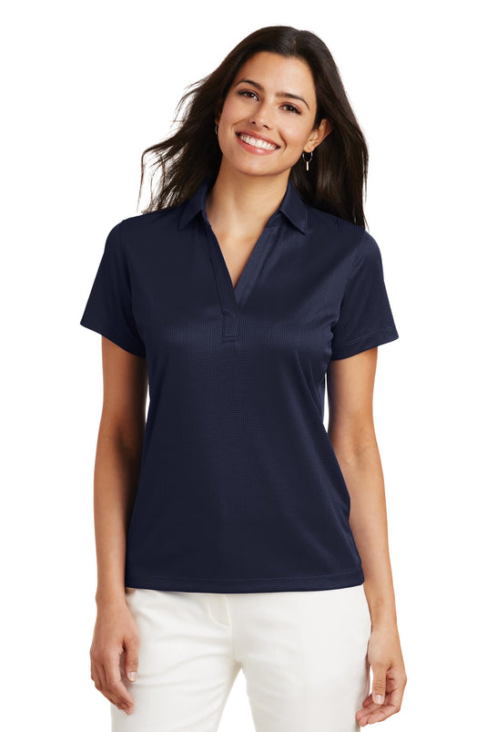 Port Authority Women's Performance Fine Jacquard Polo. L528