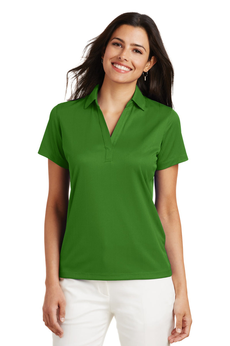 Load image into Gallery viewer, Port Authority Women&#39;s Performance Fine Jacquard Polo. L528

