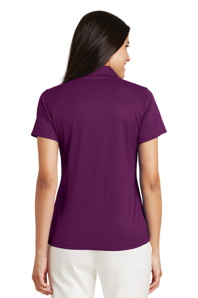Load image into Gallery viewer, Port Authority Women&#39;s Performance Fine Jacquard Polo. L528

