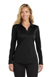 Port Authority  Women's Silk Touch   Performance Long Sleeve Polo. L540LS