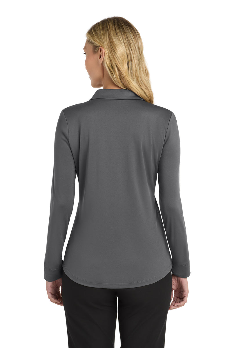 Load image into Gallery viewer, Port Authority  Women&#39;s Silk Touch   Performance Long Sleeve Polo. L540LS
