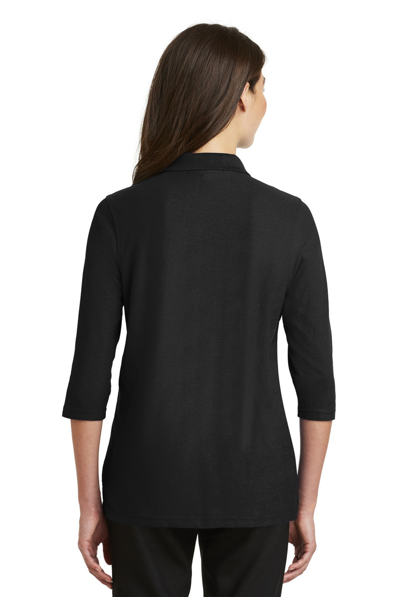 Load image into Gallery viewer, Port Authority Women&#39;s Silk Touch 3/4-Sleeve Polo. L562
