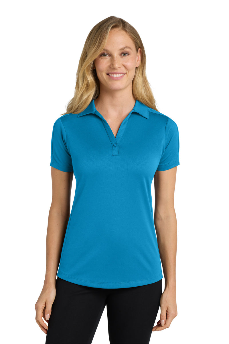 Load image into Gallery viewer, Port Authority Women&#39;s Diamond Jacquard Polo. L569
