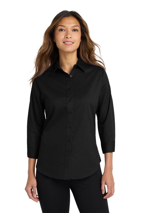 Port Authority Women's 3/4-Sleeve Easy Care Shirt. L612
