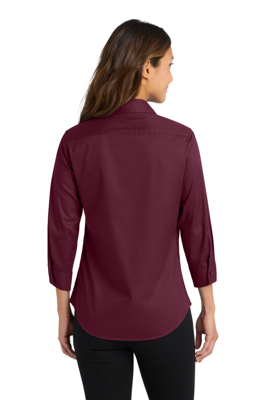 Port Authority Women's 3/4-Sleeve Easy Care Shirt. L612
