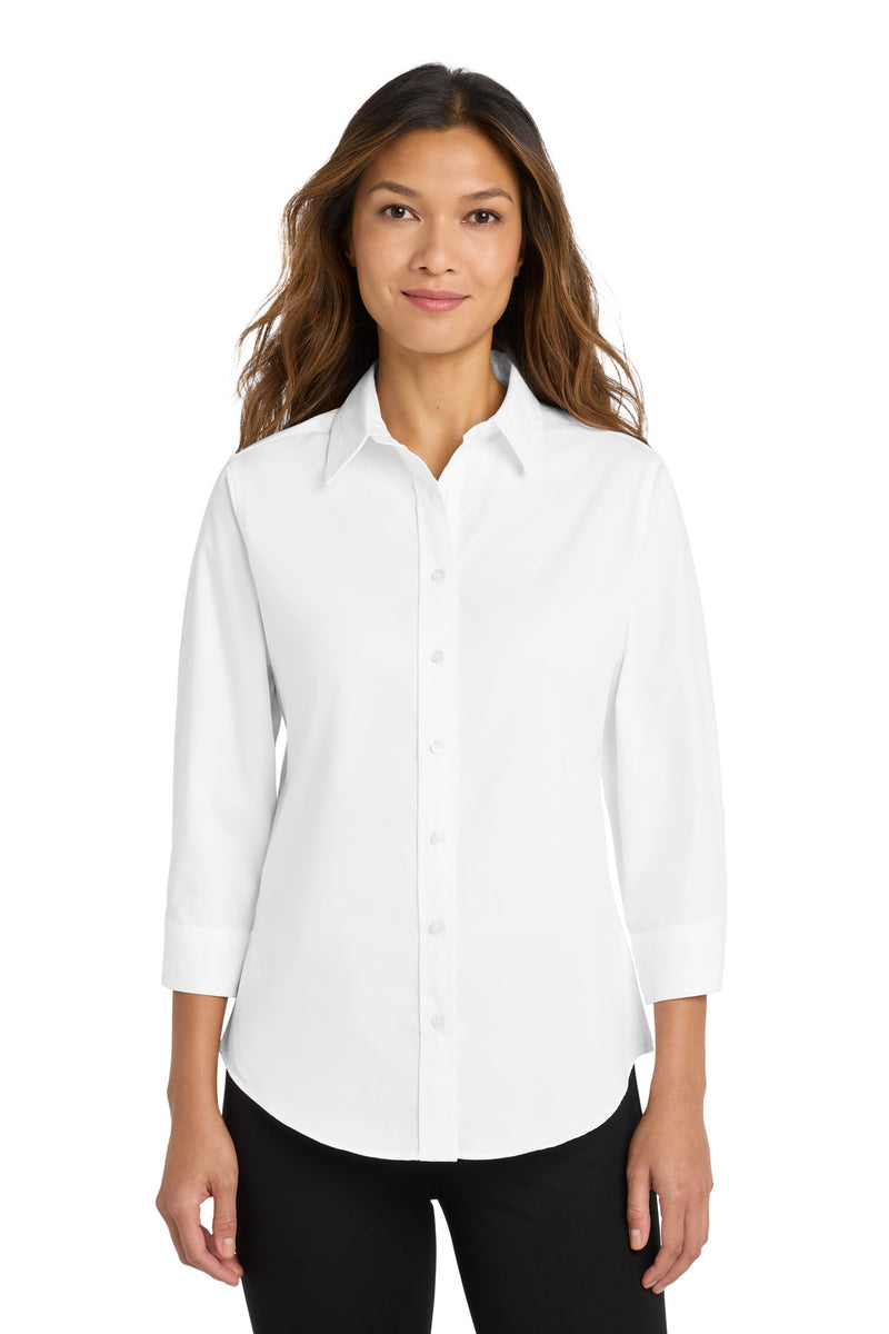 Load image into Gallery viewer, Port Authority Women&#39;s 3/4-Sleeve Easy Care Shirt. L612
