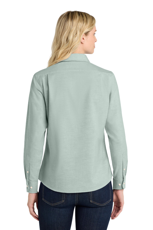 Port Authority Women's SuperPro Oxford Shirt. L658