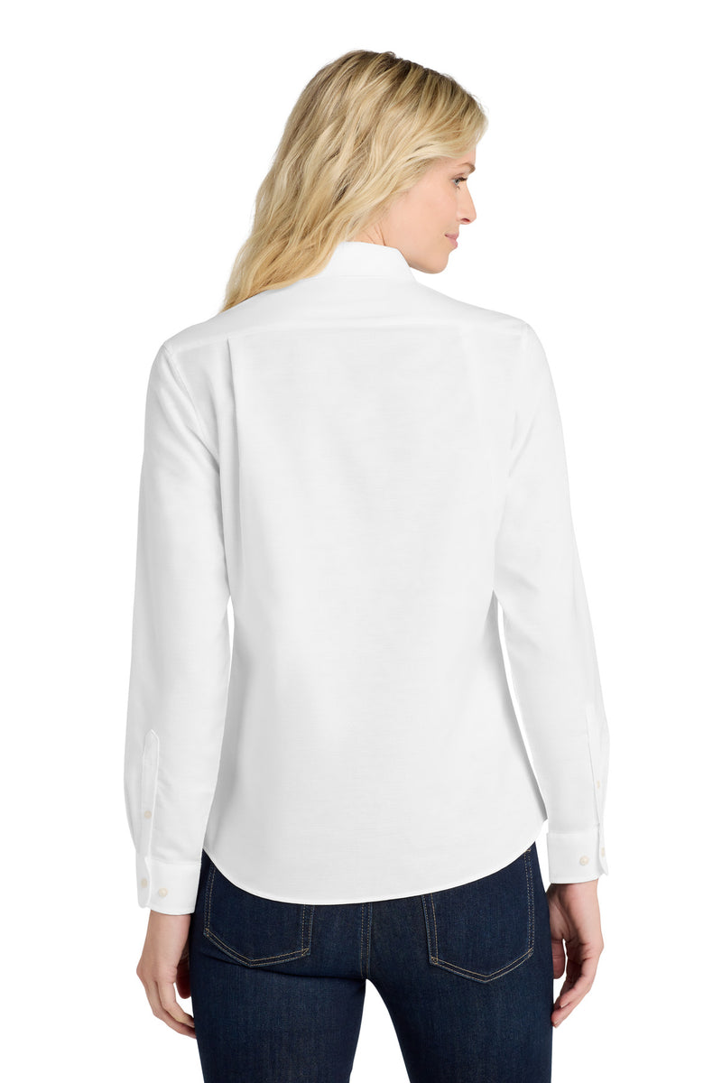 Load image into Gallery viewer, Port Authority Women&#39;s SuperPro Oxford Shirt. L658
