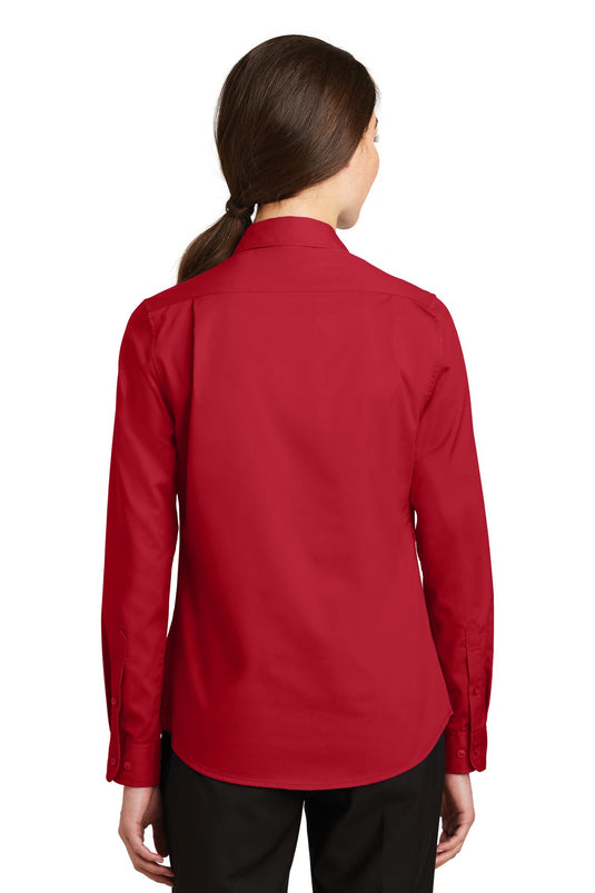 Port Authority Women's SuperPro Twill Shirt. L663