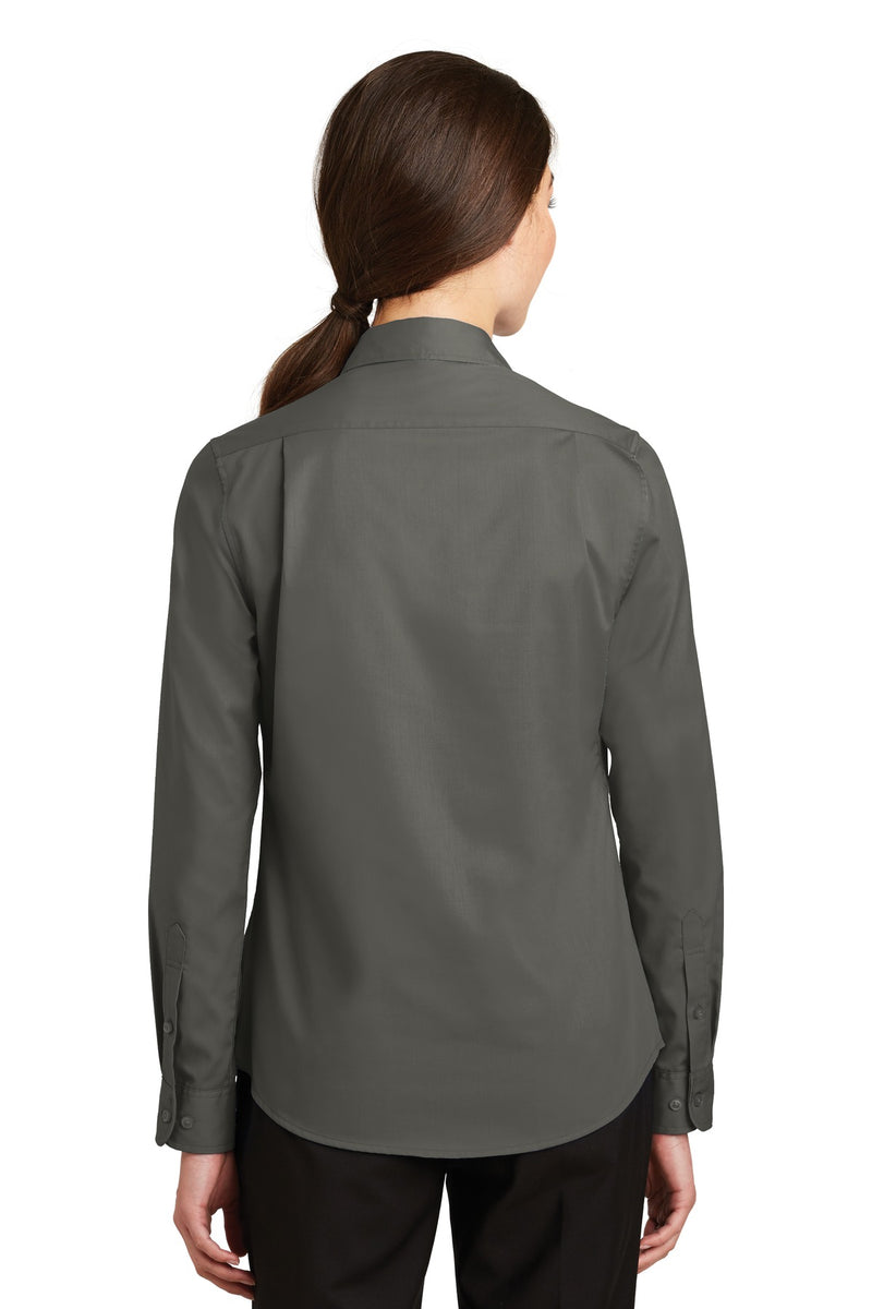 Load image into Gallery viewer, Port Authority Women&#39;s SuperPro Twill Shirt. L663
