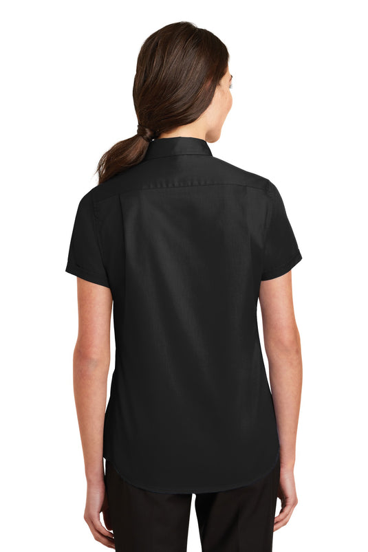Port Authority Women's Short Sleeve SuperPro Twill Shirt. L664