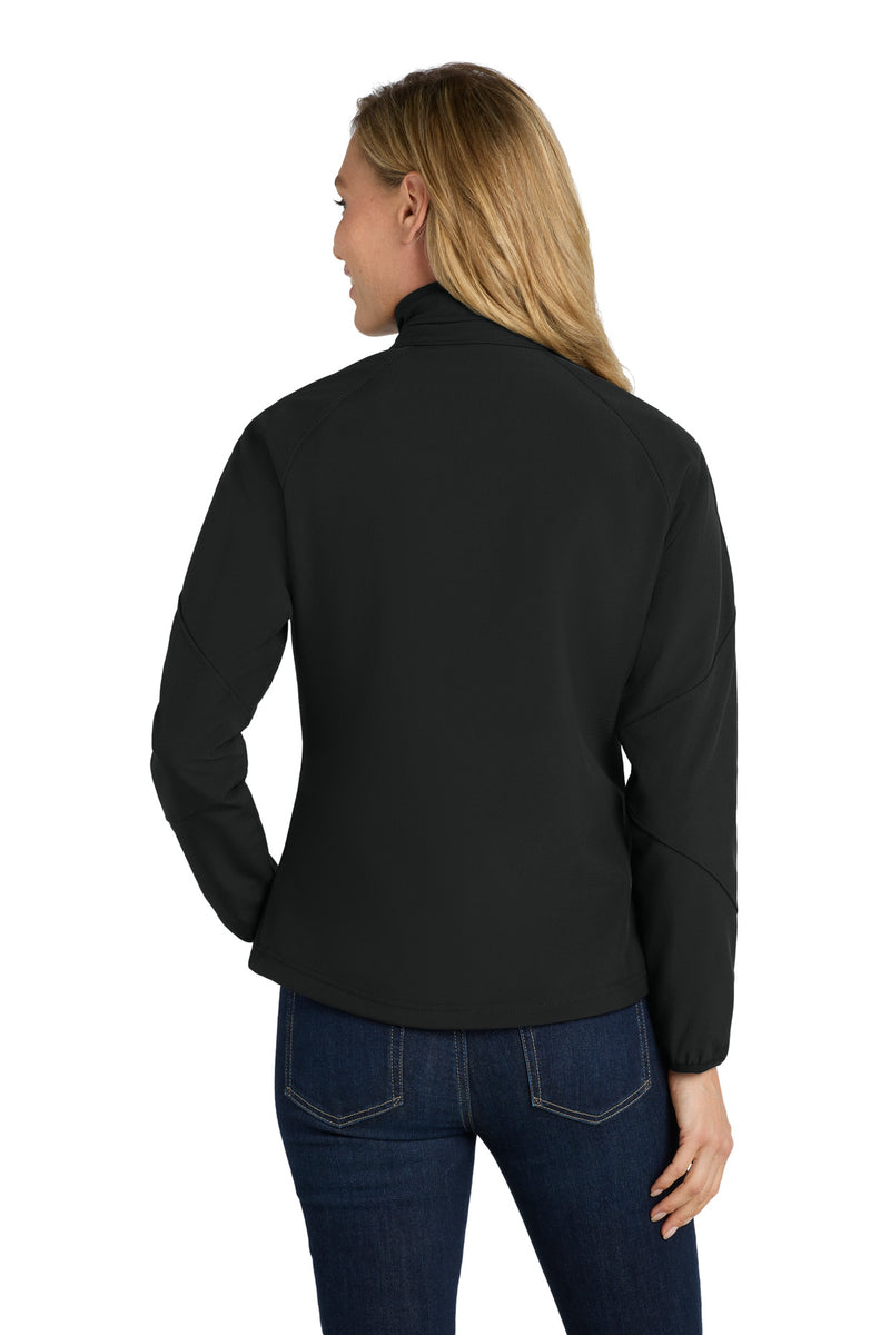 Load image into Gallery viewer, Port Authority Women&#39;s Textured Soft Shell Jacket. L705
