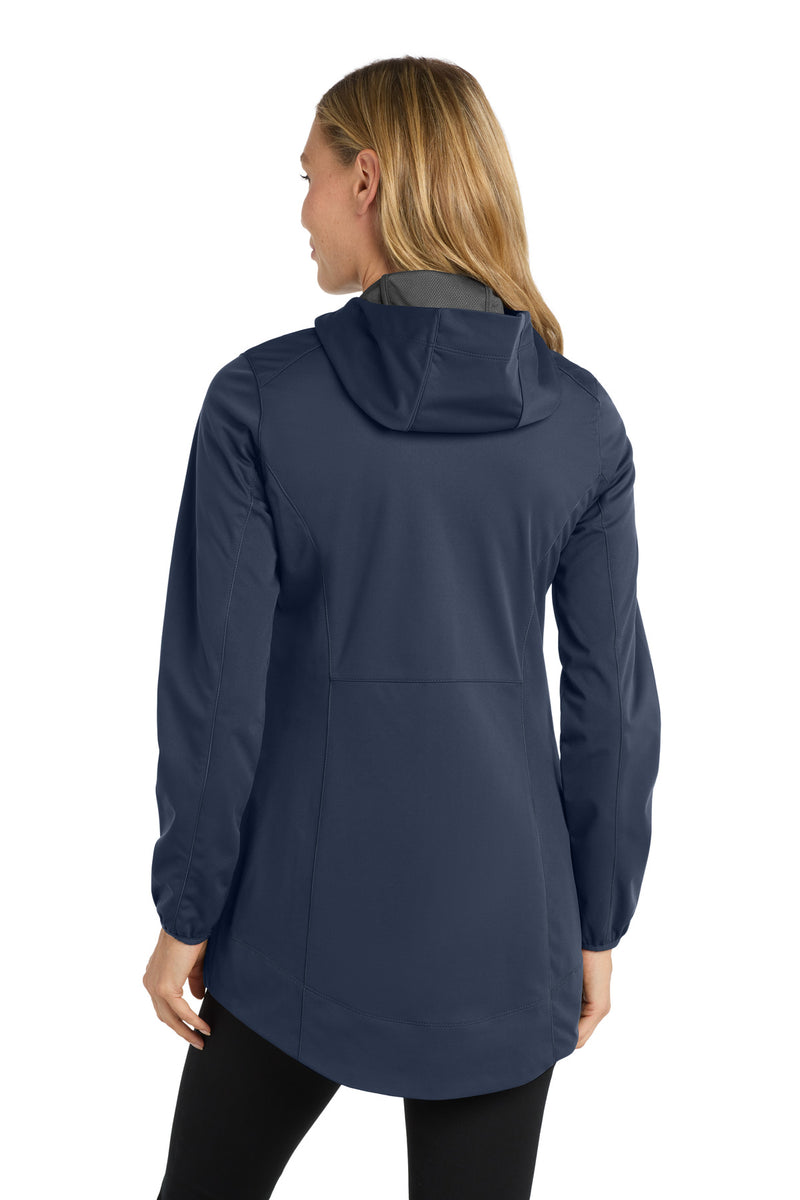 Load image into Gallery viewer, Port Authority Women&#39;s Active Hooded Soft Shell Jacket. L719
